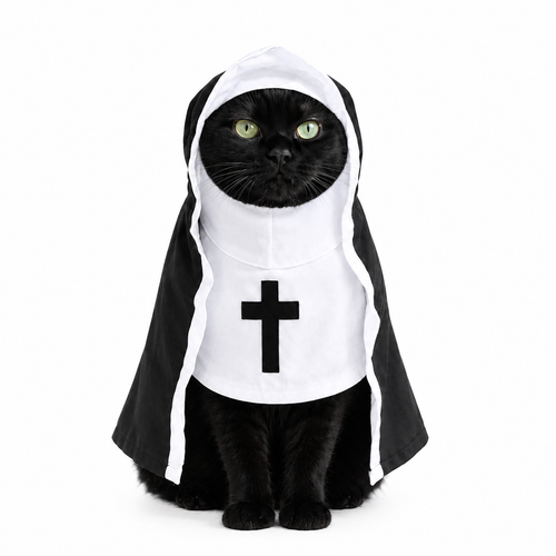 Nun Pet Costume