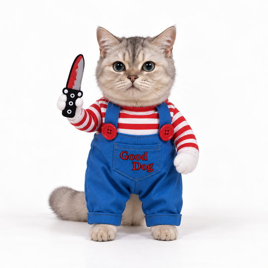 Serial Killer Pet Costume
