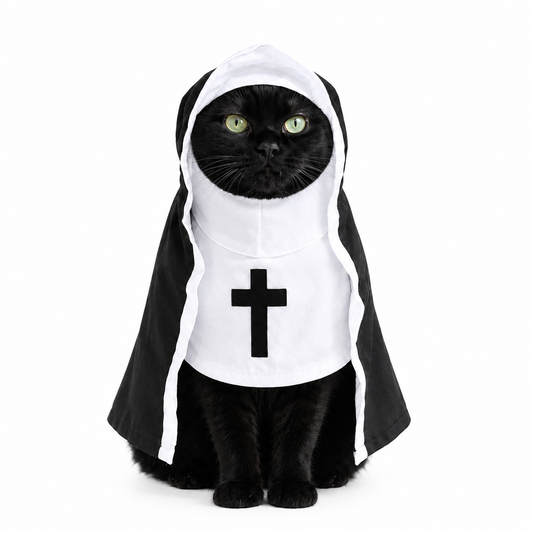 Nun Pet Costume